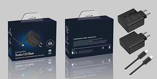 Carregador turbo power saída C pra tipo-c Motorola 125W