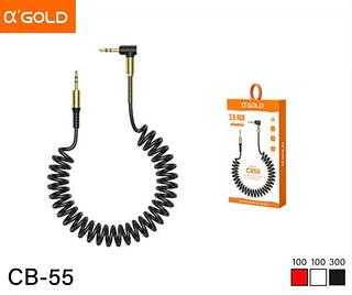 Cabo aux 3.5mm - Embalado Auxiliar P2 - 3.5mm CB55