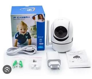 Câmera Eletrônica Ip Robozinho Monitora Tempo Real 360° - Ip. Yoosee