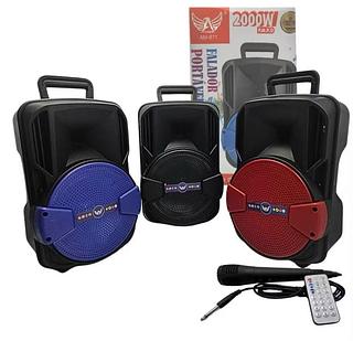 Caixa de som Bluetooth USB cartão memória com RGB com 6pcs