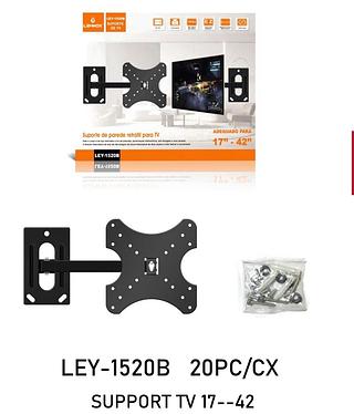 Suporte para TV adequado para 17”-42” LEY-1520B