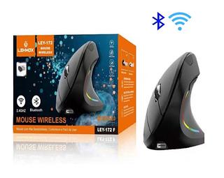 Mouse sem Fio 2.4 Wireless 10 Metros Somente preto LEY172F