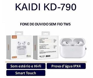 Fone sem fio com borrachinha com 100pcs KD790