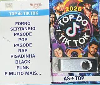pendrive gravado original 500-600 músicas 54
