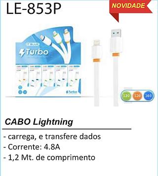 Cabo iPhone 1.2M 3.1A LE-853P