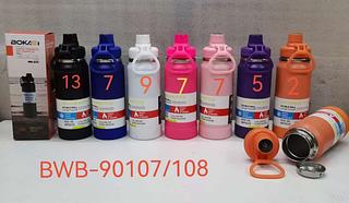 Garrafa térmica com porta-coposantiderrapante800ML