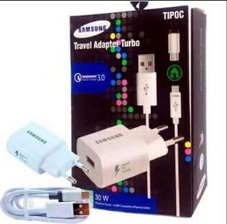 Carregador tipo c turbo 3.0 Samsung