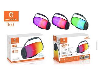 Caixa de som com RGB 12W 1800MAH TN23