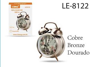 Relógio grande ( Despertador) LE-8122
