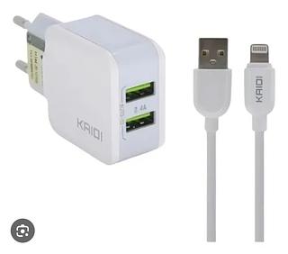 Carregador IPhone 2.4A KAIDI KD605A