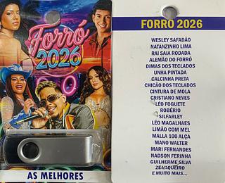 pendrive gravado original 500-600 músicas 21