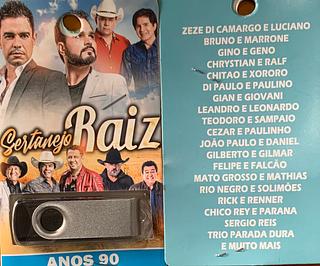 pendrive gravado original 500-600 músicas 58