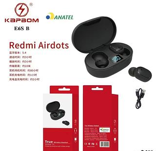 Fone sem fio Redimi Airdots com digital caixa fechado com 200pcs