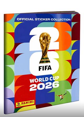 Album Copa Do Mundo Fifa 2026 Capa Mole primeira linha