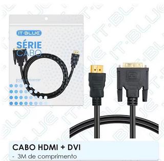 Cabo HDM/DVI 3M