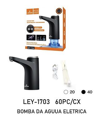 Bomba de água elétrica LEY-1703