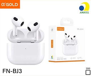 Fone de ouvido Bluetooth - Case para carregamento - V5.4 FNBJ3