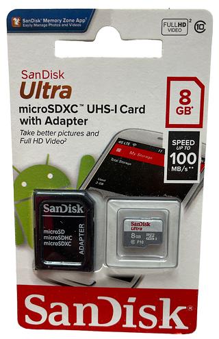 cartao de memoria sandisk 8giga original