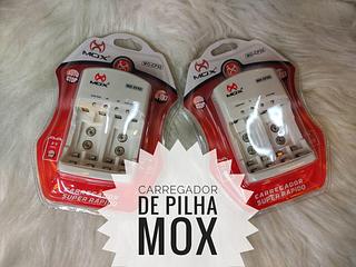 carregador de pilha marca mox