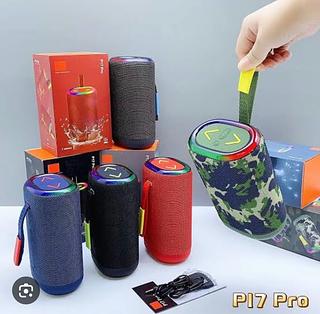 Caixa de som prova água com RGB P17 pro JBL