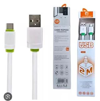 Cabo Usb 2 Metros Da Marca H'maston, tipo c Modelo H136-3