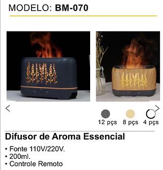 Difusor de Aroma Essencial 200ml BM-070