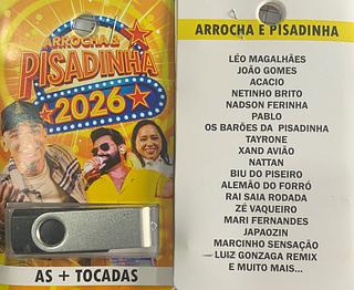 pendrive gravado original 500-600 músicas 82