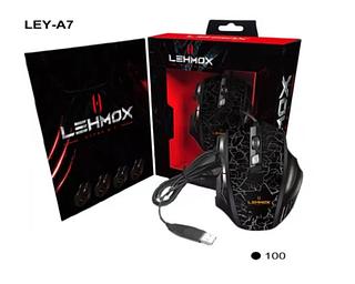 Mouse Gamer com fio Entrada USB LEYA7