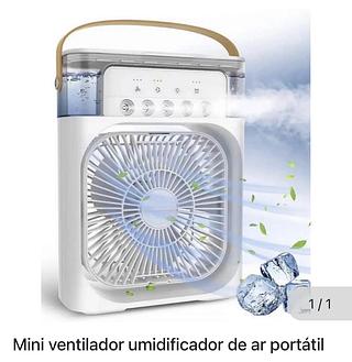 Mini ventilador umidificador de ar portátil Com 24pcs