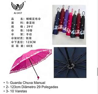 Guarda chuva manual AJ-3417