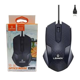 Mouse óptico com fio USB LEY-1513