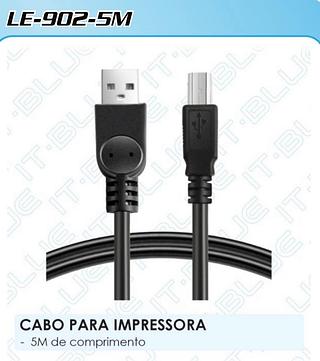 CABO P/ IMPRESSORA 5M LE-902-5M