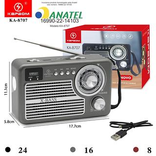 Rádio AM/FM/BT КАРВОМ - KA-8707