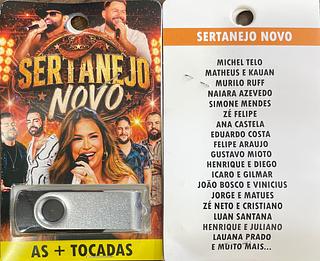 pendrive gravado original 500-600 músicas P119