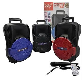 Caixa de som Bluetooth USB cartão memória com RGB AM811