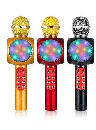 Microfone sem fio com rgb WS1616
