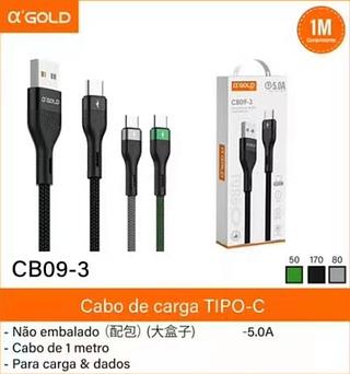 Cabo tipo c 1M 5.0A CB093