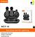 Microfone lapela iphone com 2 MCF10