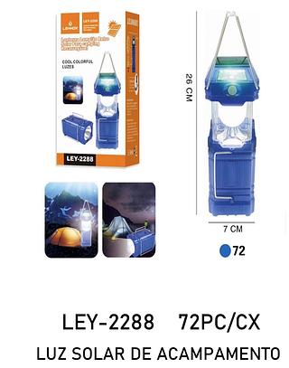 Lanterna lampião retro solar recarregável LEY-2288