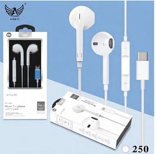 Fone com fio Tipo C A-908-TY