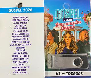 pendrive gravado original 500-600 músicas P126