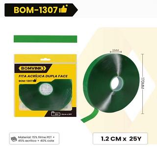 FITA ACRÍLICA DUPLA FACE BOM1307