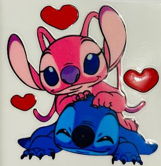 Adesivo do Stitch para copo Stanley 23