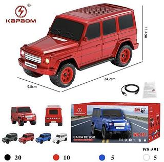 Caixa De Som Bluetooth com 40pcs