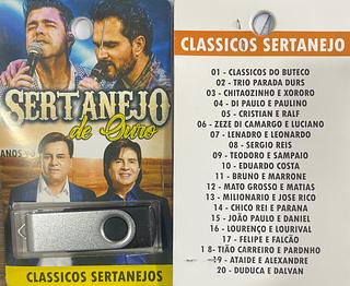 pendrive gravado original 500-600 músicas 71