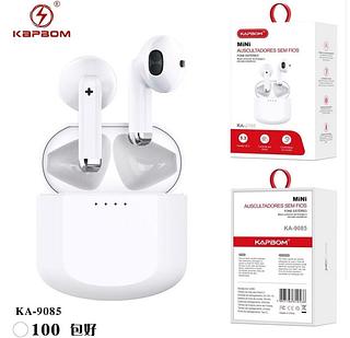 Fone sem fio Bluetooth sem borrachinha caixa fechada com 100pcs