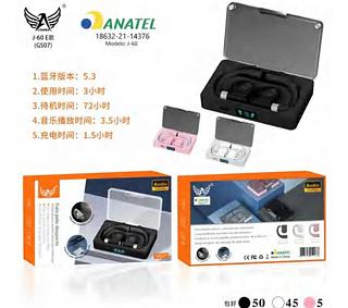 Fone sem fio Bluetooth J60E