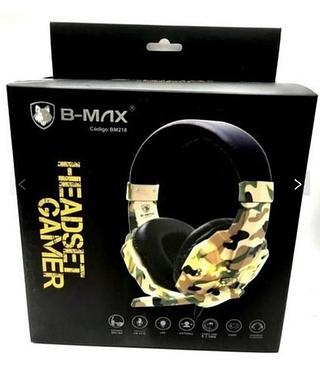 Fone gamer USB+PS2+RCA BM-218 Caixa fechado com 40pcs