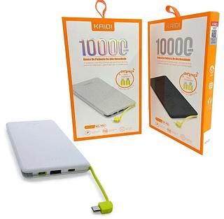 Carregador portátil 10.000MAH caixa fechada com 60pcs