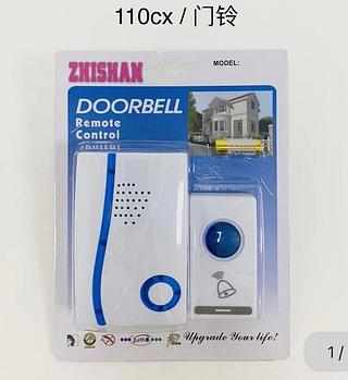 Campainha sem fio com tomada com 110pcs